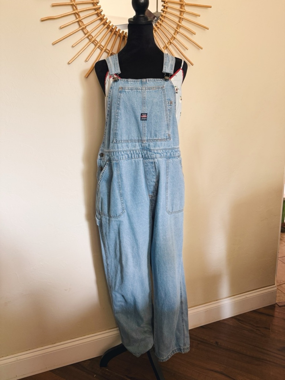 Light Wash Denim Overalls - Union Bay Women Jeans - Picture 2 of 15